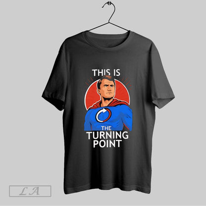 Original Charlie Kirk Superhero This Is Turning Point Sweatshirt