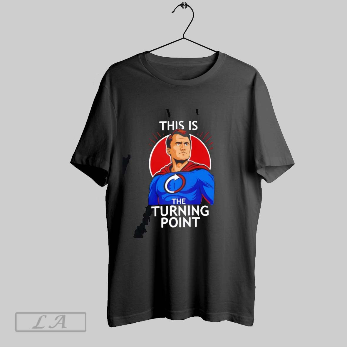 Original Charlie Kirk Superman This Is Turning Point Tank Top Premium