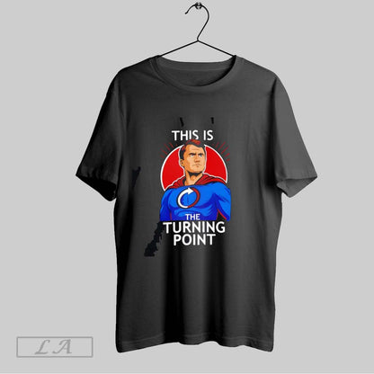 Original Charlie Kirk Superman This Is Turning Point Tank Top Premium