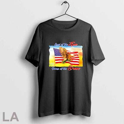 Original Charlie Kirk Land Free Home Brave TShirt Stylish Merch