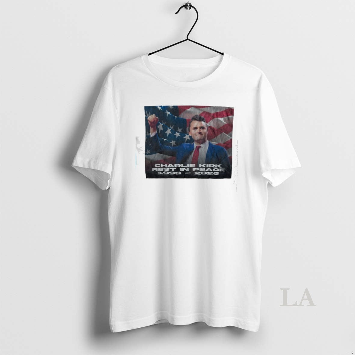 Original Charlie Kirk Rest Peace 1993 2025 America Flag Hoodie Modern