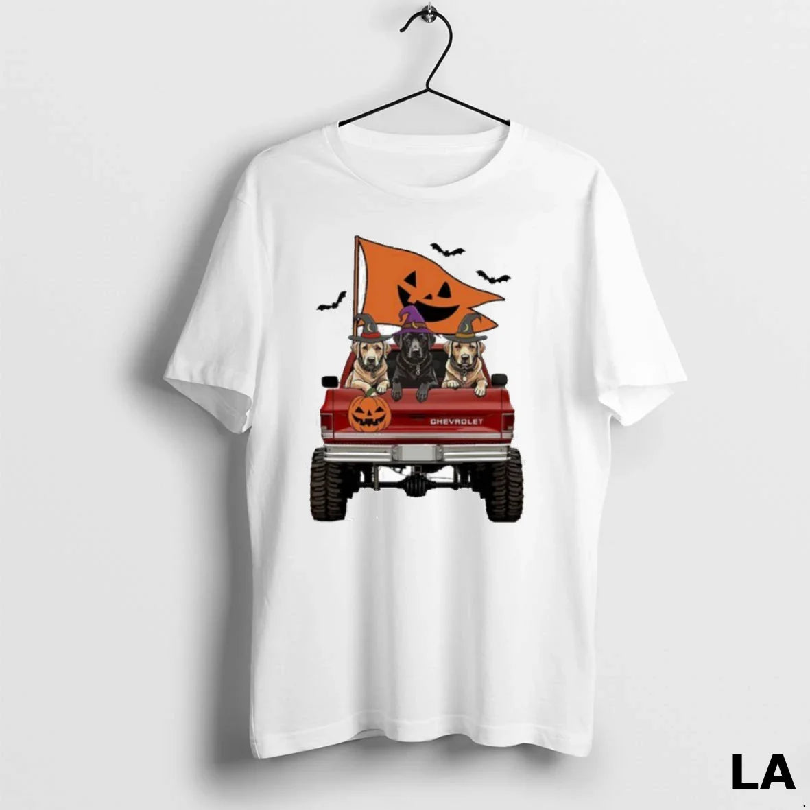 Original Chevrolet Car Dogs Halloween Long Sleeve Classic Merch