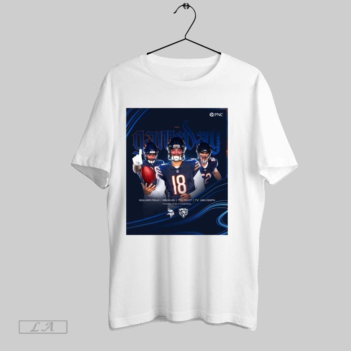Original Chicago Bears Vs Minnesota Vikings Week 1 Gameday Soldier