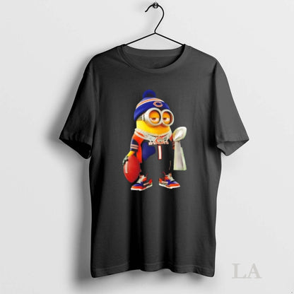 Original Chicago Bears X Minions Hold Super Bowl Trophy Long Sleeve