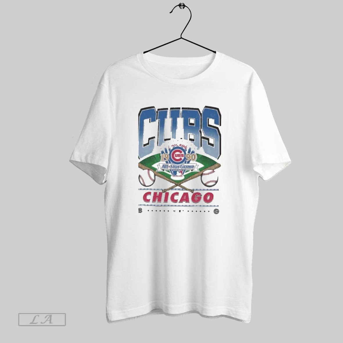 Original Chicago Cubs 1990 All Star Game Shirt Retro Outfit