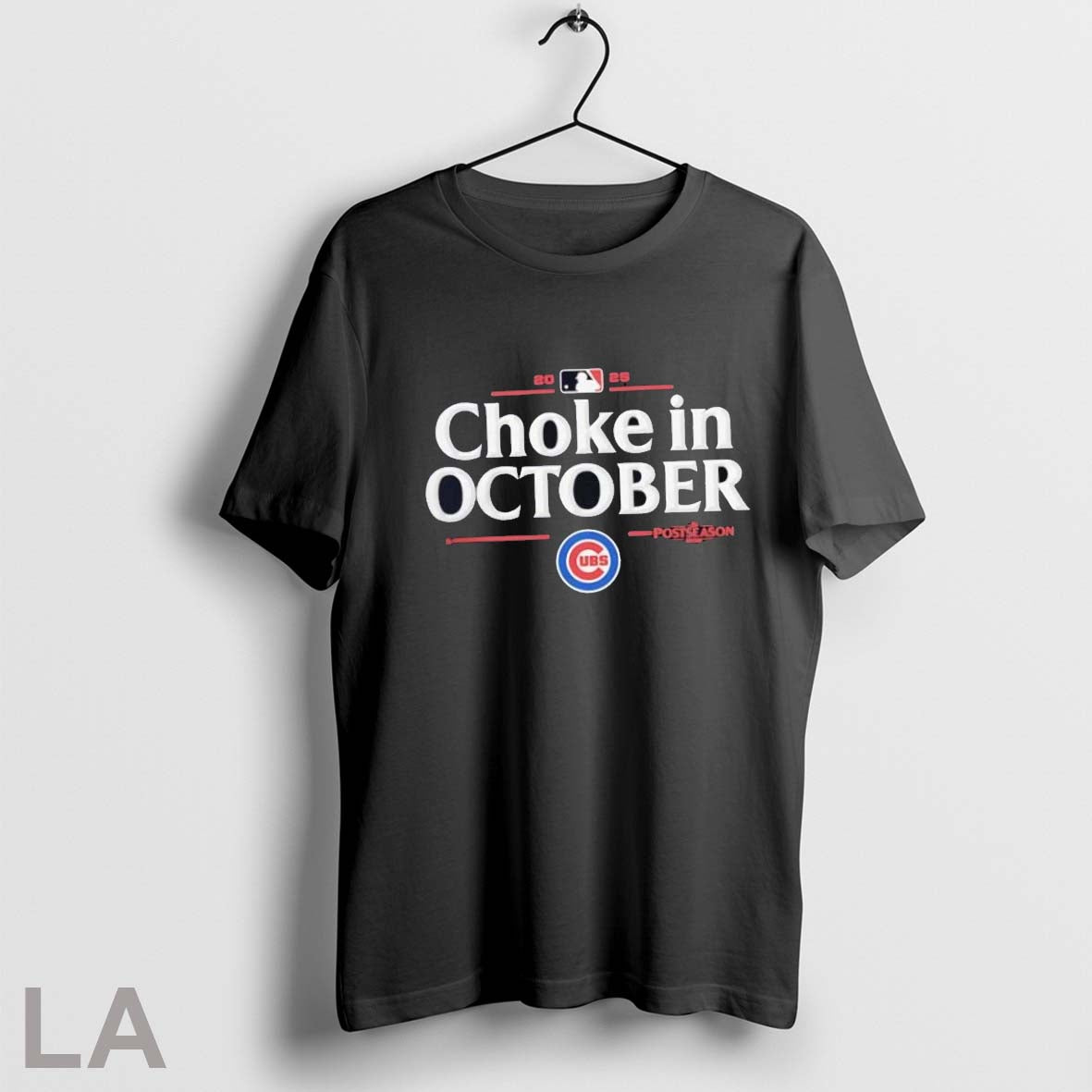 Original Chicago Cubs 2025 Choke October Mlb Postseason Hoodie