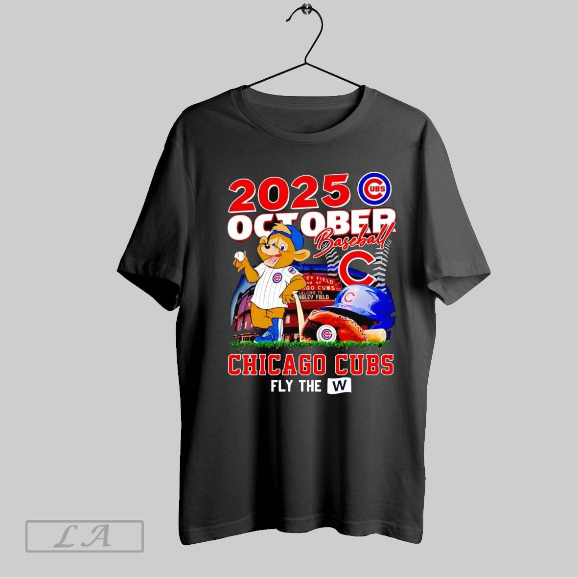 Original Chicago Cubs 2025 October Baseball Fly W Long Sleeve Unique