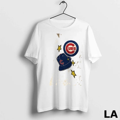 Original Chicago Cubs Stars And Cap 2 Sided Tank Top Exclusive Gift