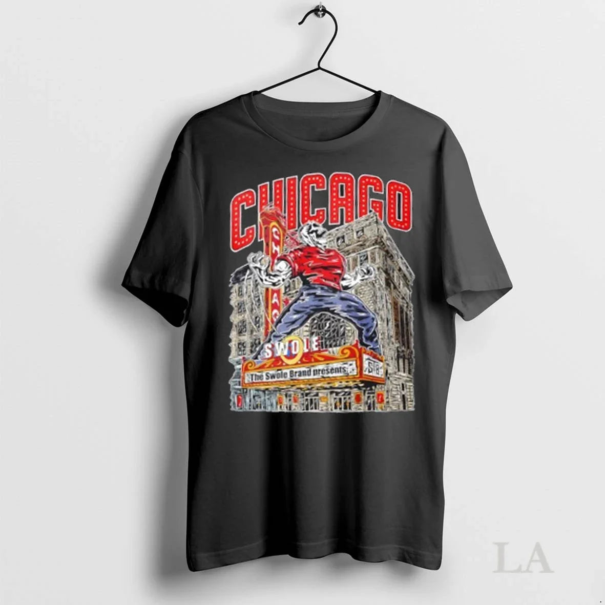 Original Chicago Theatre Monster Swolenation Halloween Skeleton