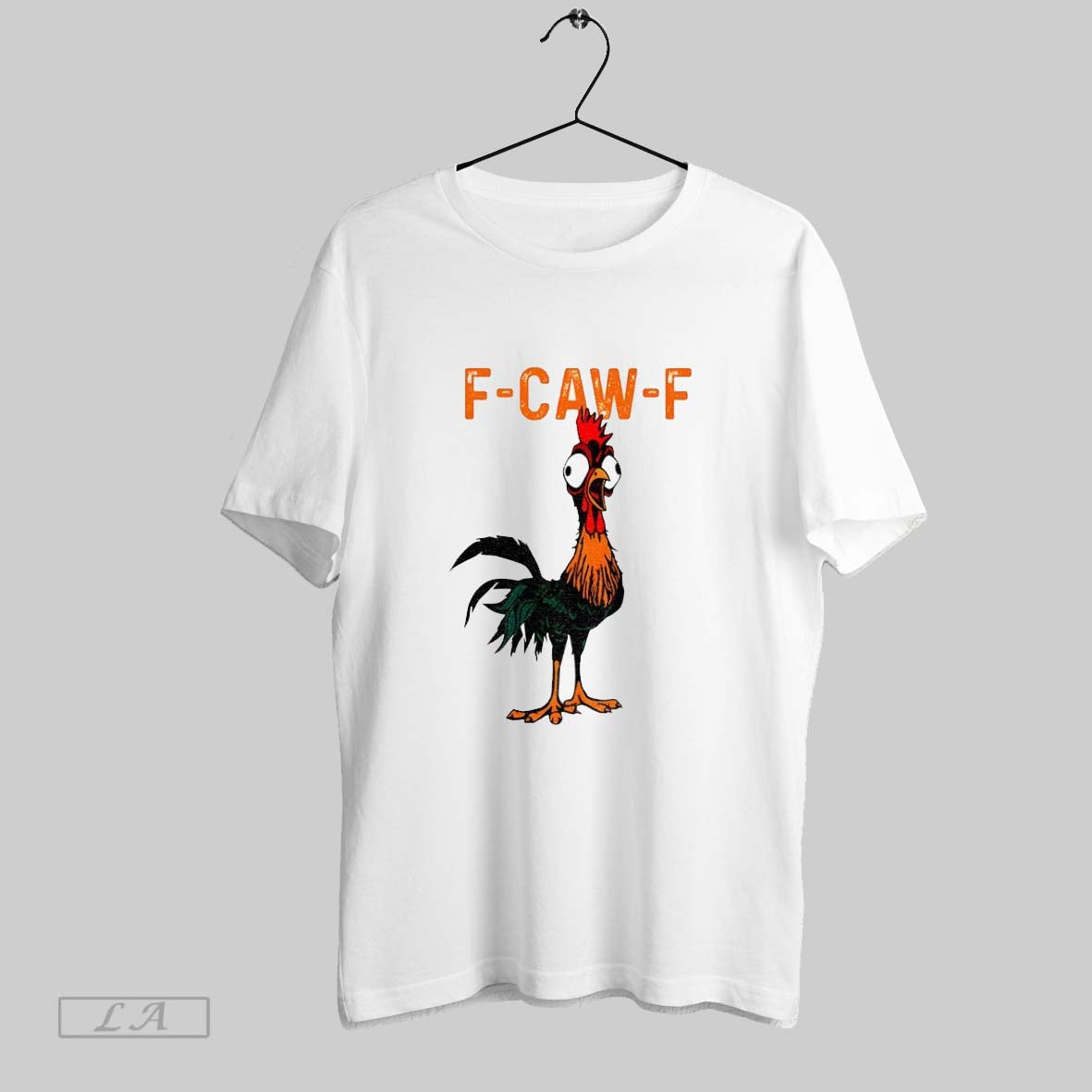Original Chicken F Caw F Crazy Rooster Meme TShirt Vintage Outfit