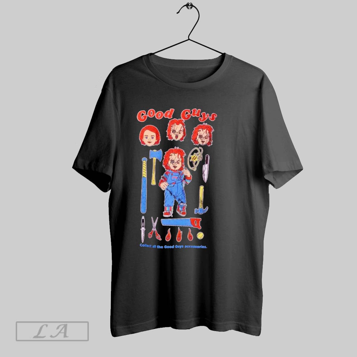 Original Childs Play Chucky Good Guys Accessories TShirt Classic Style