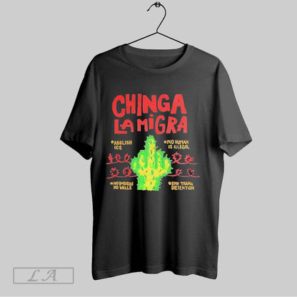 Original Chinga La Migra Abolish Ice No Human Is Illegal No Borders