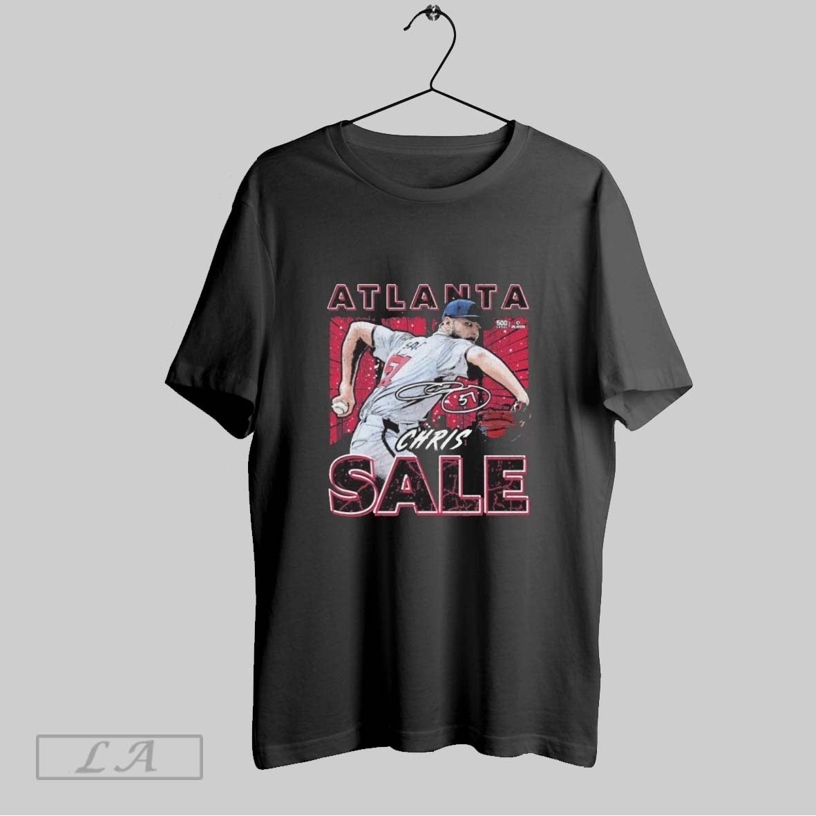 Original Chris Sale Atlanta Braves Gritty Tank Top Authentic Outfit