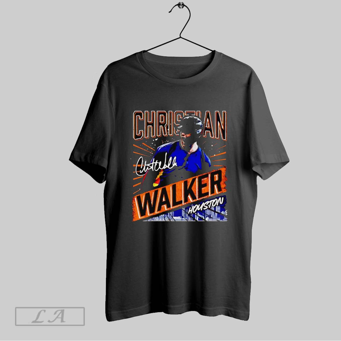 Original Christian Walker Houston Skyline Shout Signature Sweatshirt