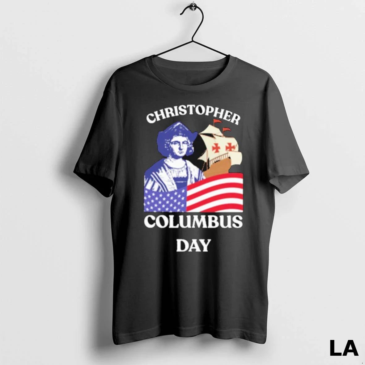 Original Christopher Columbus Day American Flag Tee Trendy Merch
