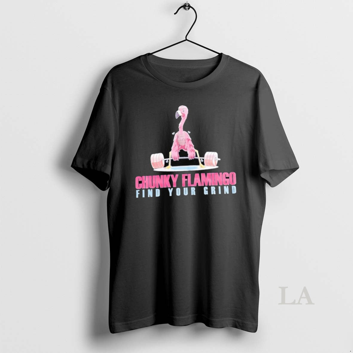 Original Chunky Flamingo Find Your Grind Gym Hoodie Premium Collection