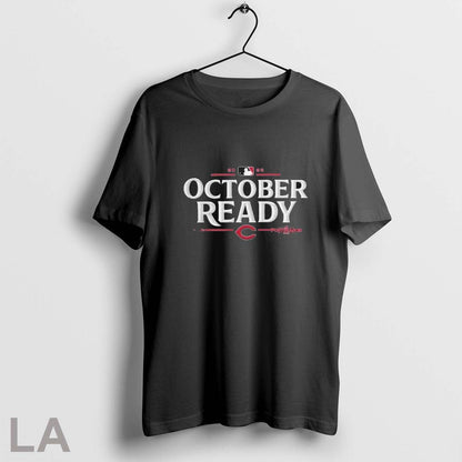 Original Cincinnati Reds 2025 October Ready Mlb Postseason Long