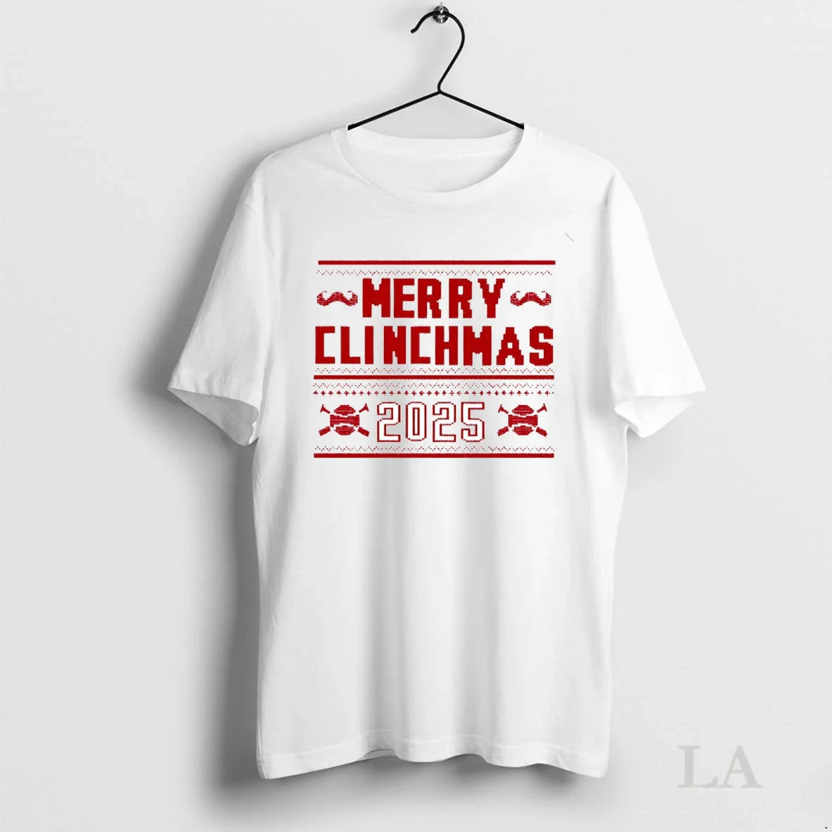 Original Cincinnati Reds Merry Clinchmas 2025 Long Sleeve Premium