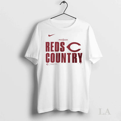 Original Cincinnati Reds Reds Country 2025 Mlb Postseason TShirt