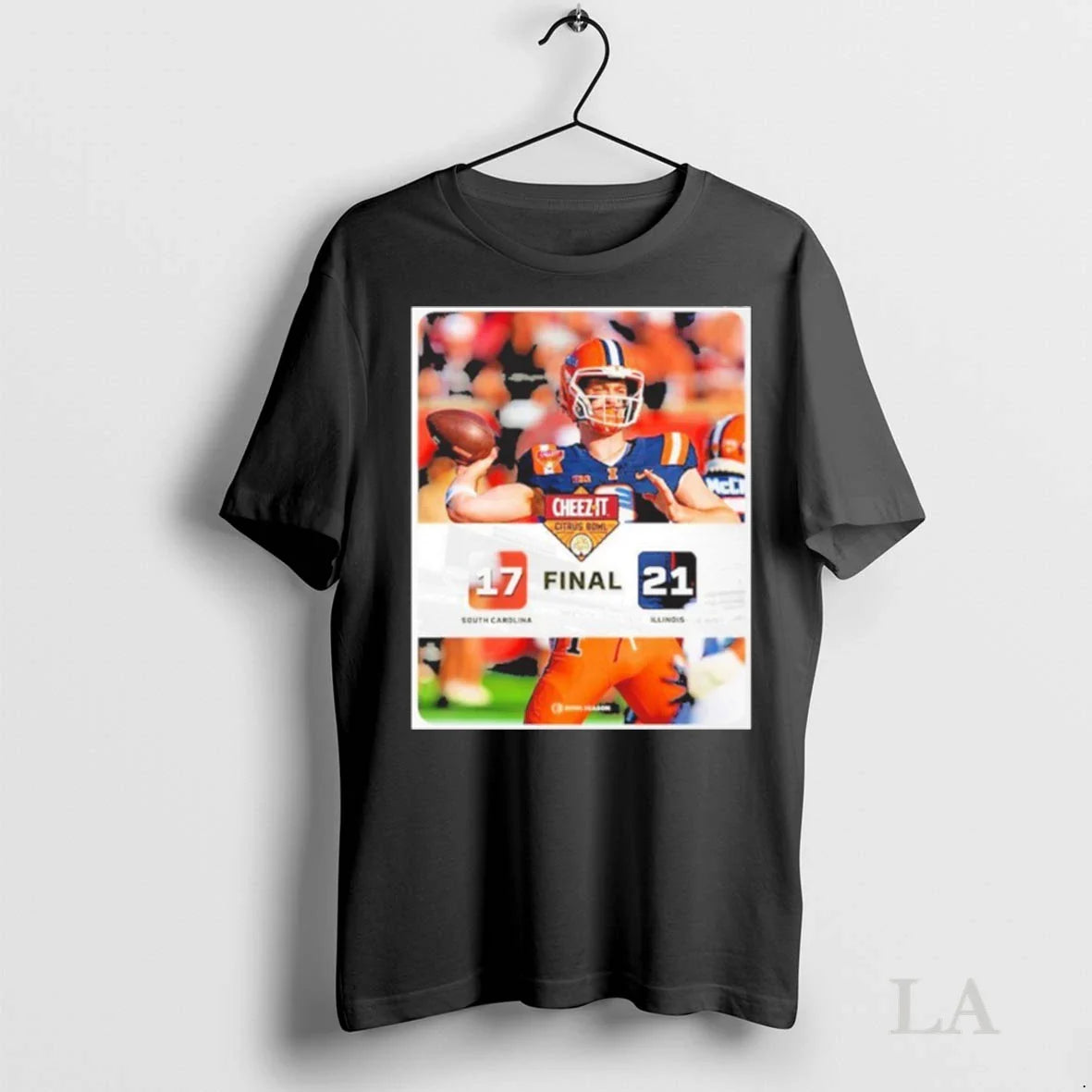 Original Citrus Bowl Final Score 17 21 Illinois Fighting Illini Win