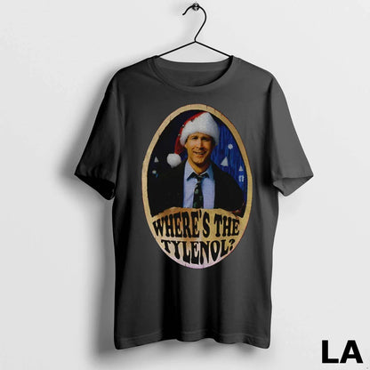 Original Clark Griswold National Lampoons Vacation Wheres Tylenol Tee