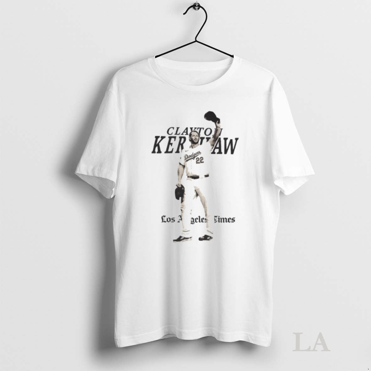Original Clayton Kershaw Los Angeles Dodgers 22 Player Tank Top