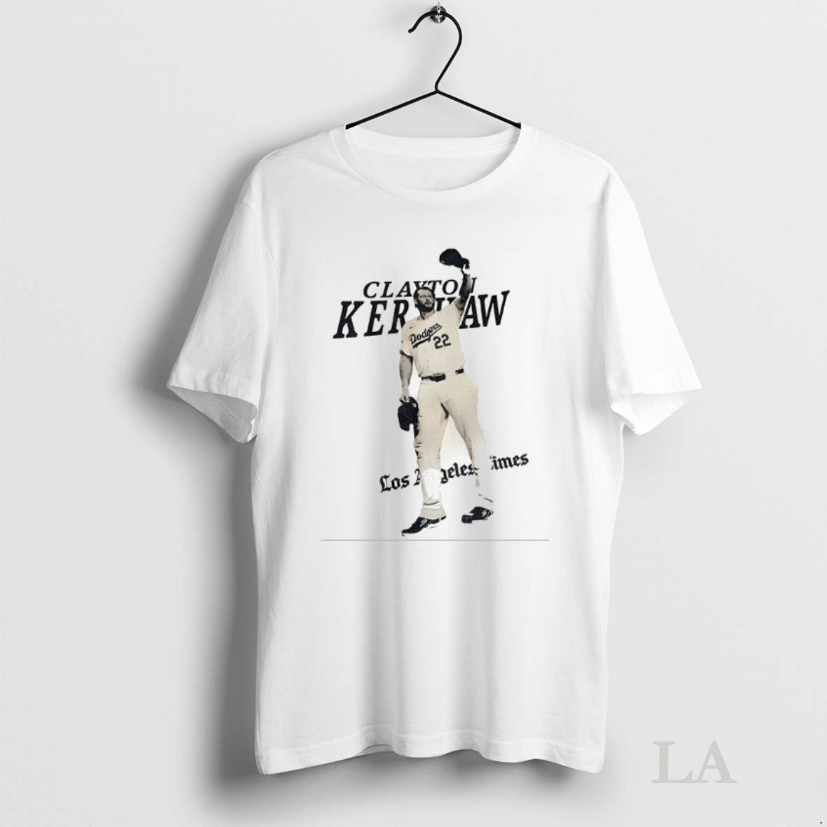 Original Clayton Kershaw Los Angeles Dodgers Mlb Baseball La Times