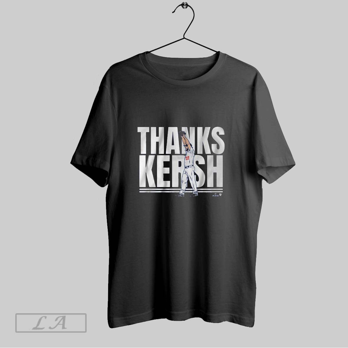 Original Clayton Kershaw Thanks Kersh Los Angeles Dodgers Mlb Tank