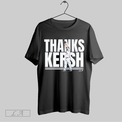 Original Clayton Kershaw Thanks Kersh Tee Vintage Style