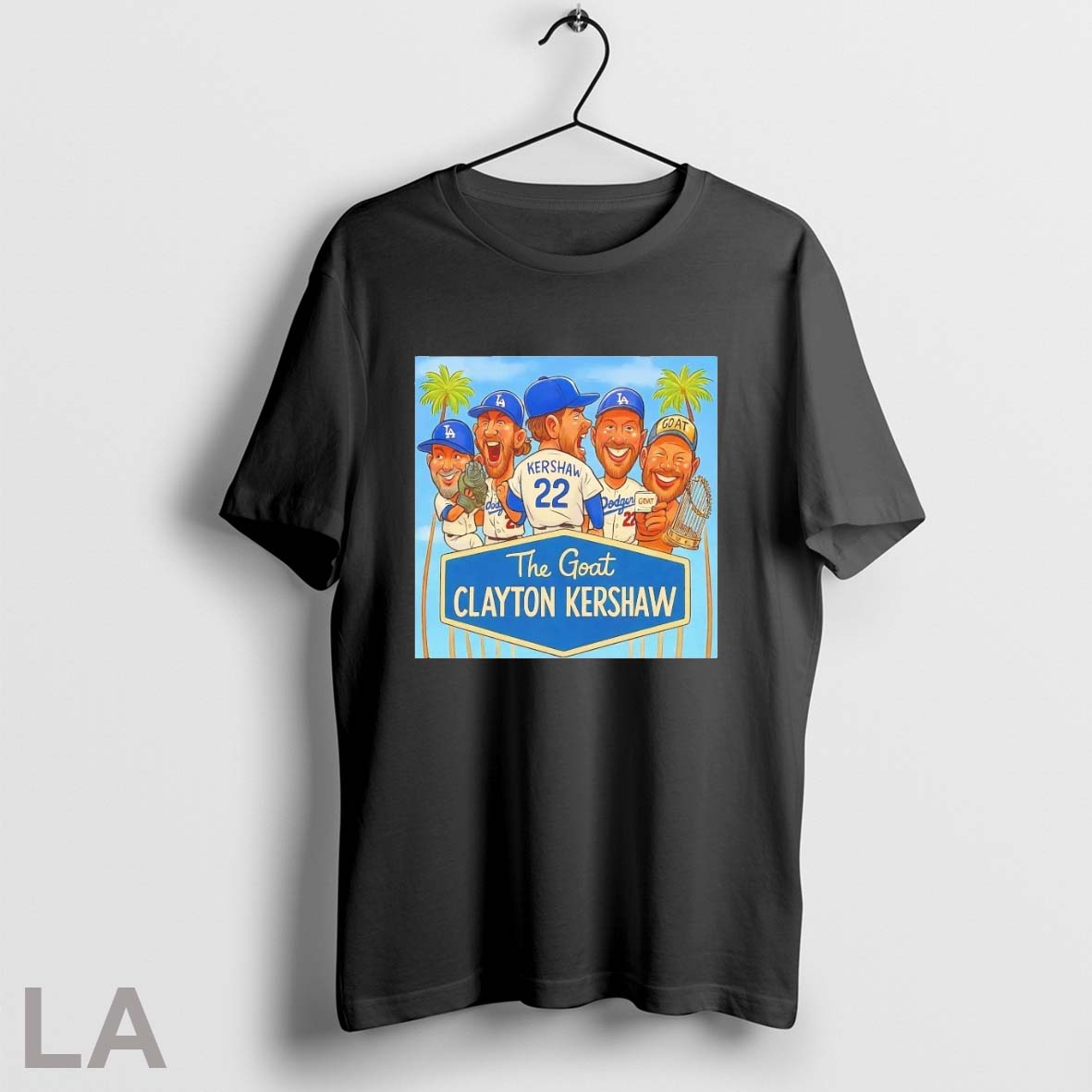 Original Clayton Kershaw Goat La Dodgers Shirt Exclusive Apparel