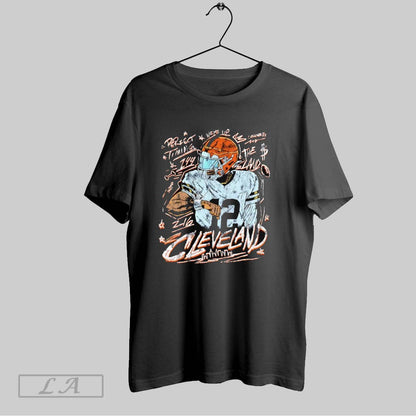 Original Cleveland Browns Football Shedeur Sanders Timing TShirt
