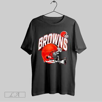 Original Cleveland Browns Helmet End Around Short Sleeve Shirt