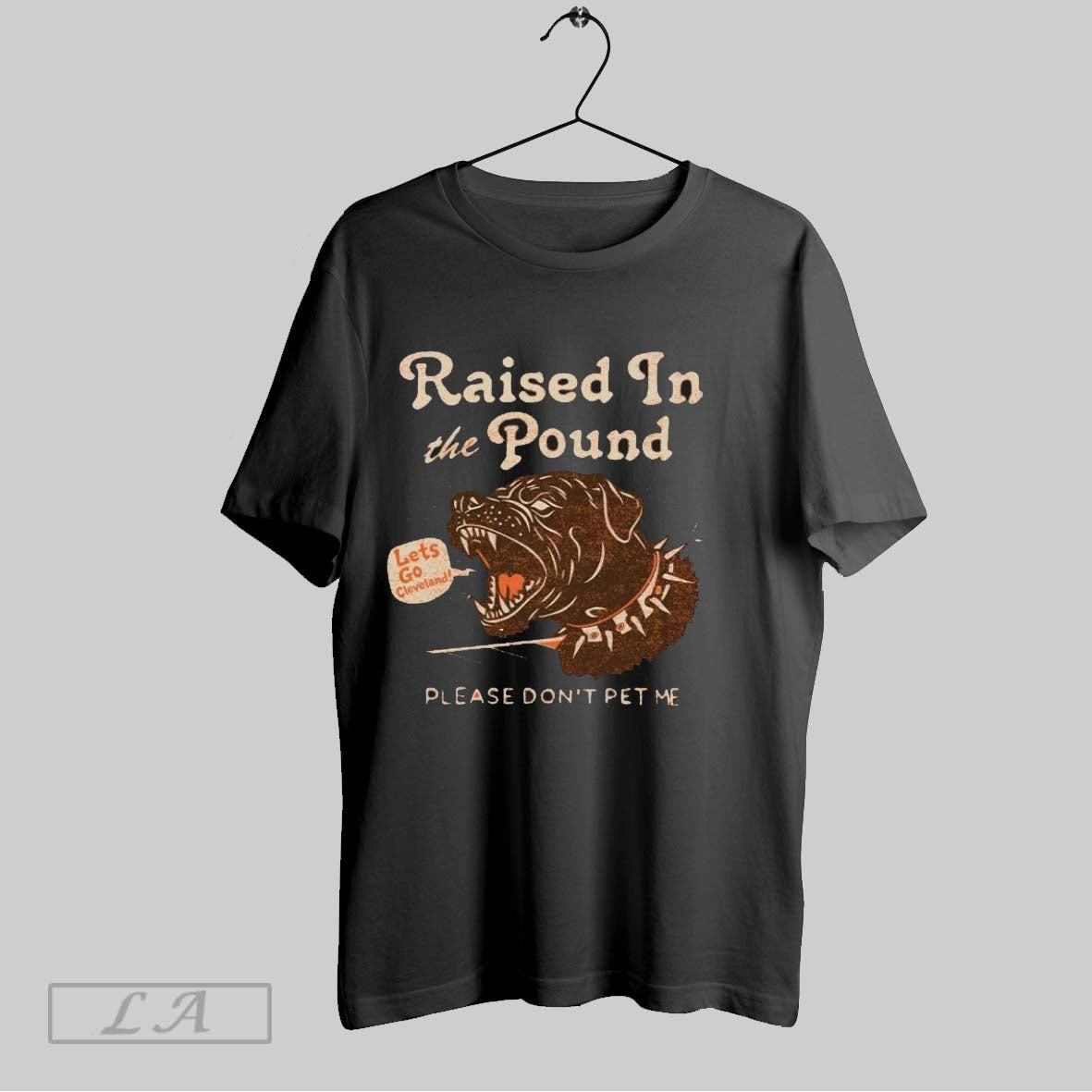 Original Cleveland Browns Raised Pound Please Dont Pet Me Sweatshirt