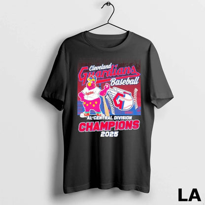 Original Cleveland Guardians Al Central Division Champions 2025
