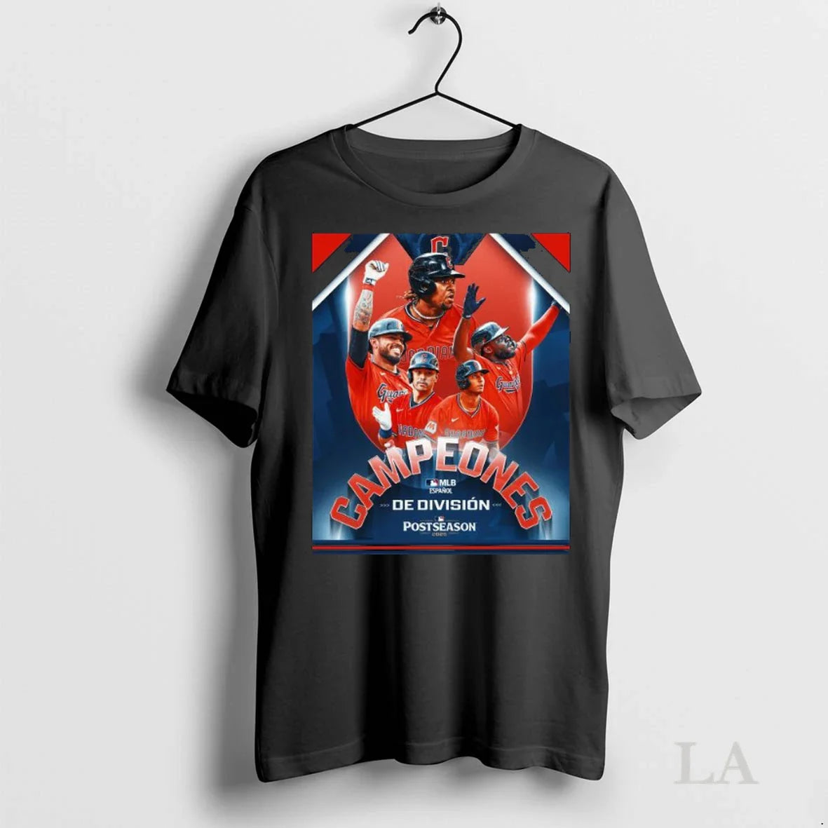 Original Cleveland Guardians Campeones De Division 2025 Long Sleve 1