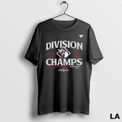 Original Cleveland Guardians Division Champs 2025 Al Central Division