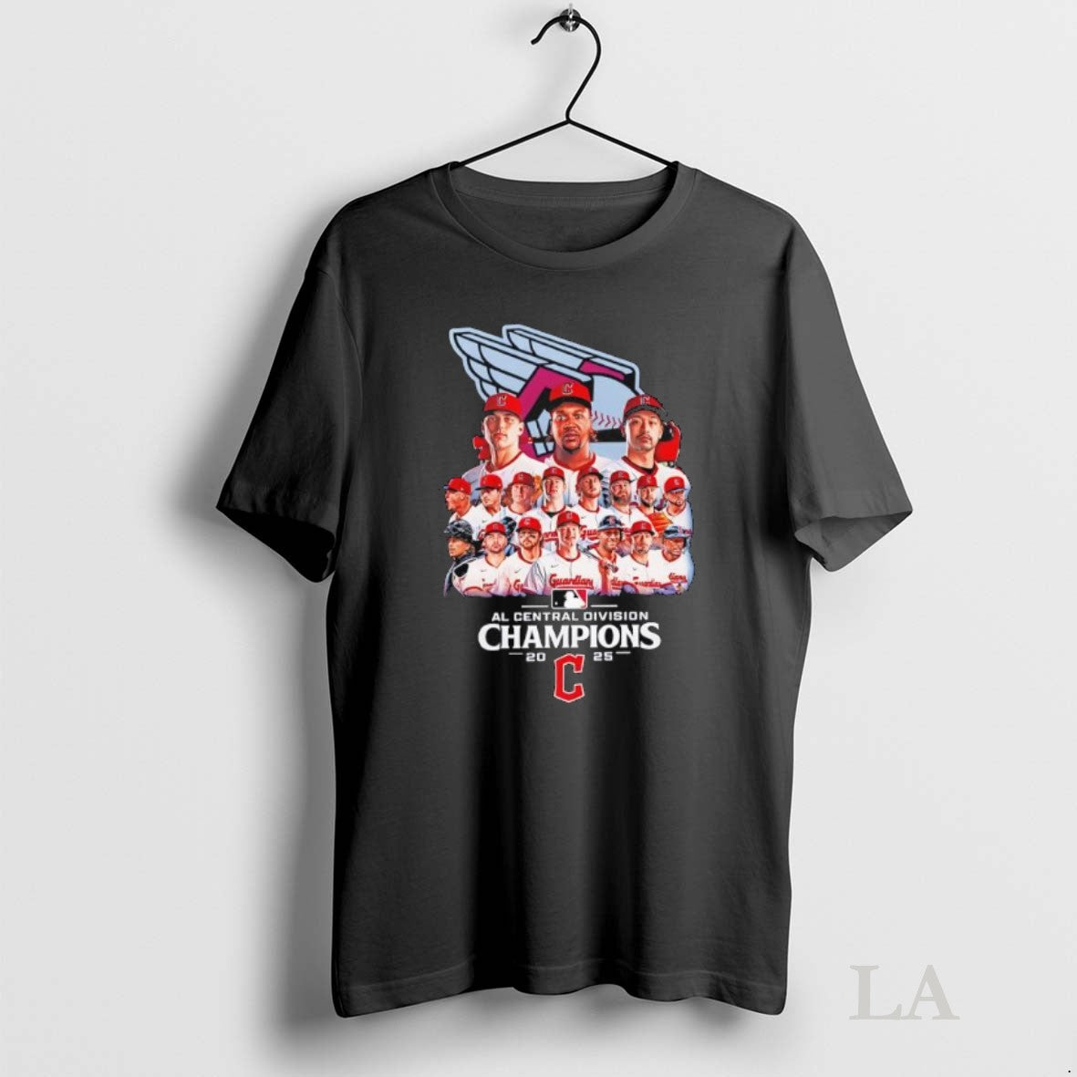 Original Cleveland Guardians Players Team Win 2025 Al Central