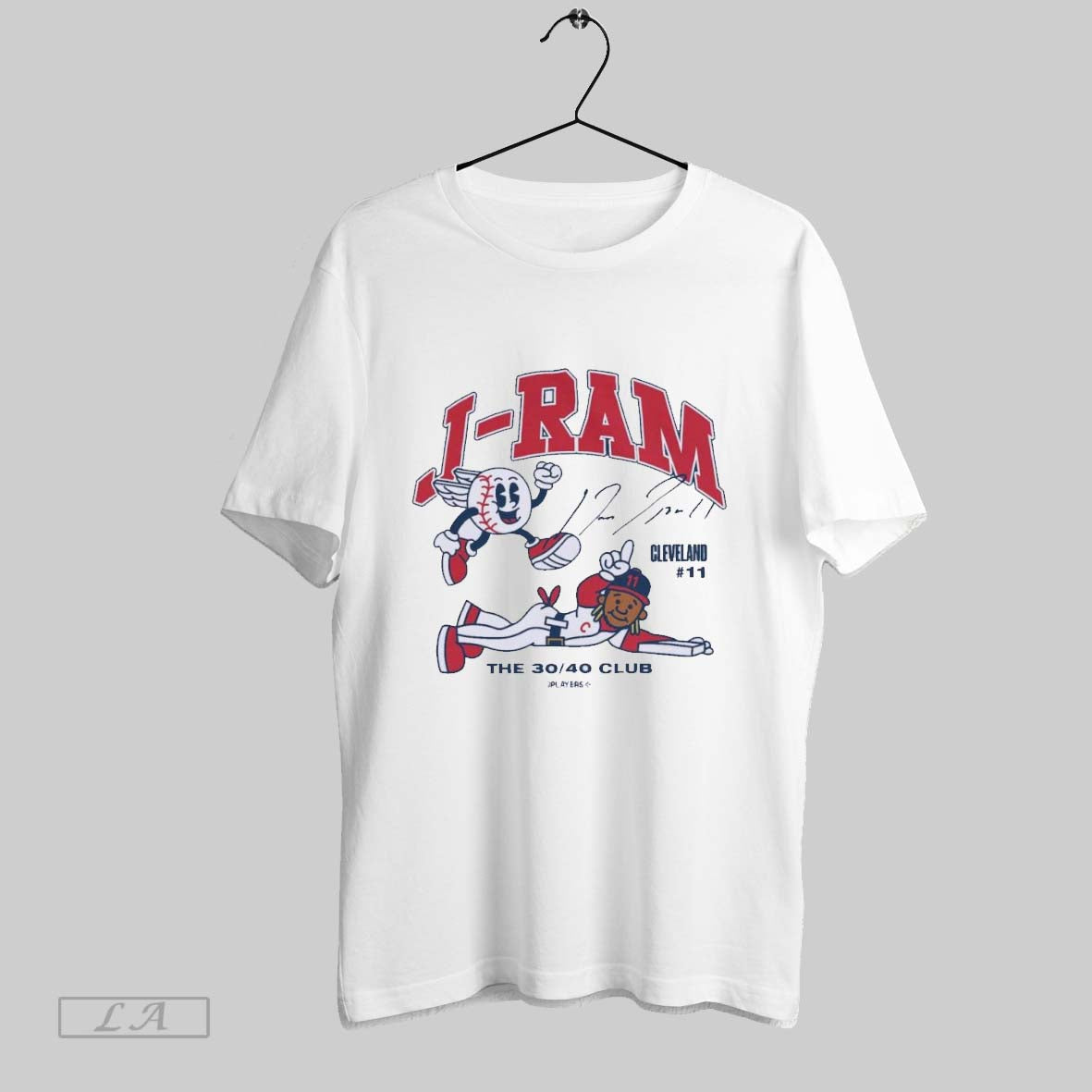 Original Cleveland Jose Ramirez J Ram Summer Cartoon TShirt Vintage