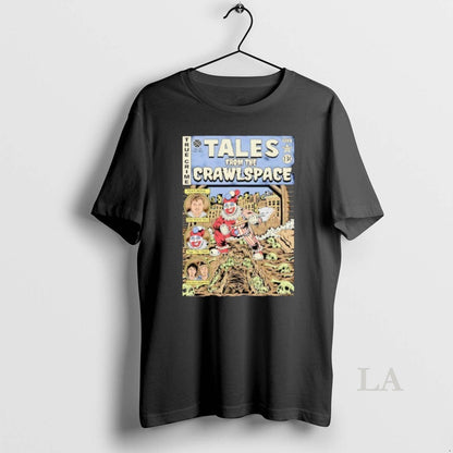 Original Clown Tales From Crawlspace True Crime TShirt Stylish Outfit