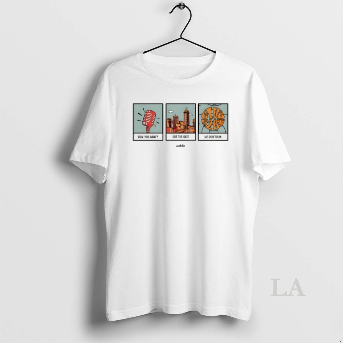 Original Club 520 How You What Out Gate We Dont Run Tank Top Retro