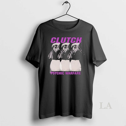 Original Clutch Psychic Warfare Screaming Negative TShirt Elegant