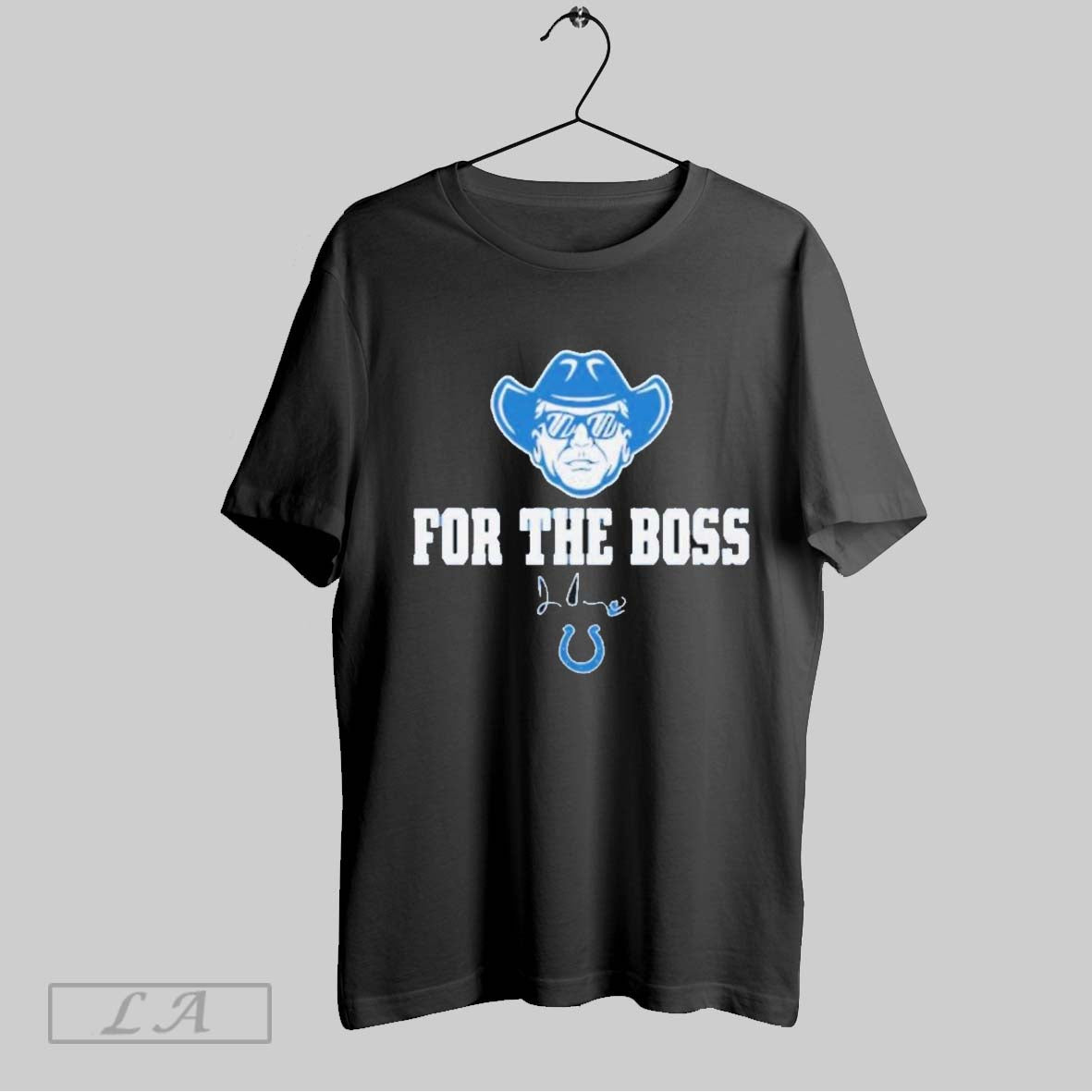 Original Coach Jim Irsay Boss Hoodie Retro Fashion