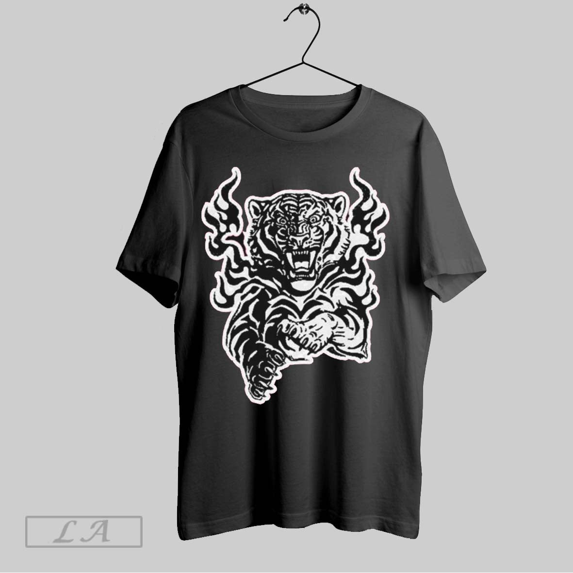 Original Cobra Kai Udar Tigra Dojo Tee Classic Art