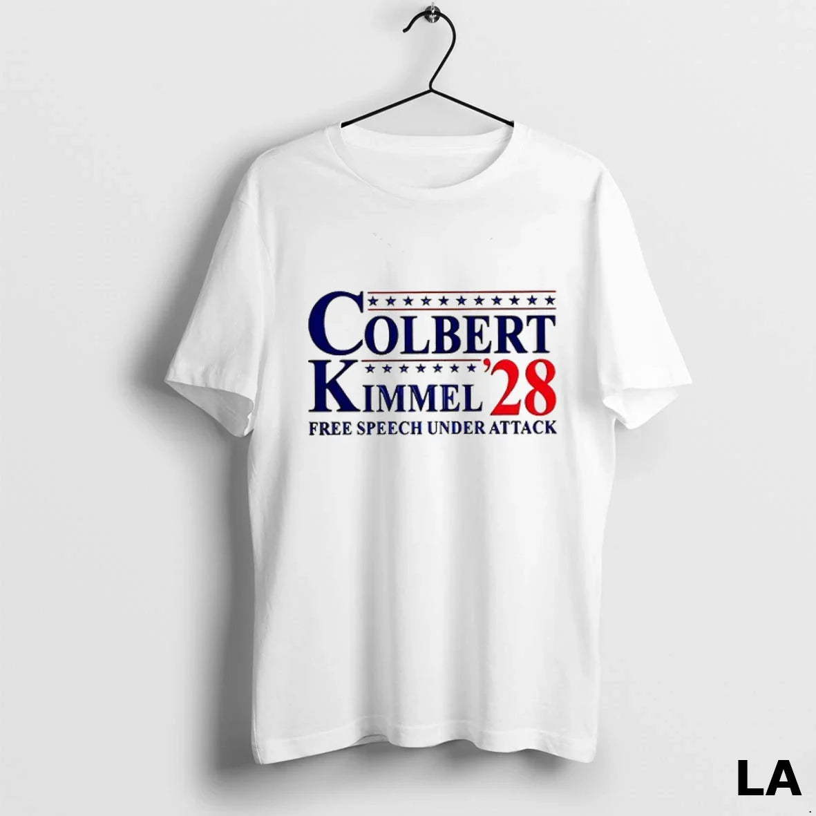Original Colbert Kimmel 2028 Free Speech Under Attack Sweatshirt