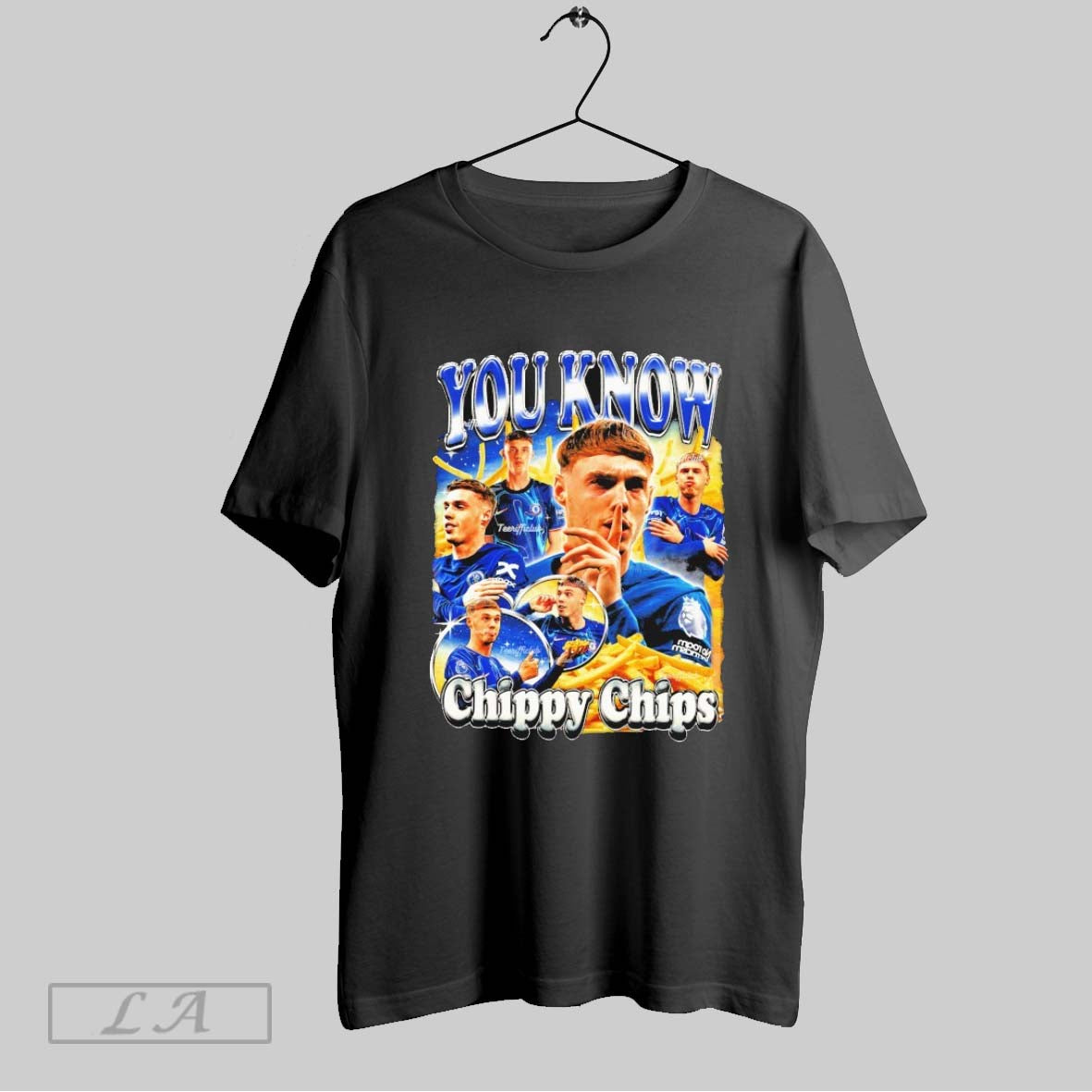 Original Cole Palmer You Know Chippy Chips Long Sleeve Authentic