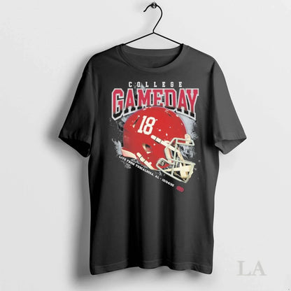 Original College Gameday 2025 Alabama Crimson Tide Helmet Long Sleeve