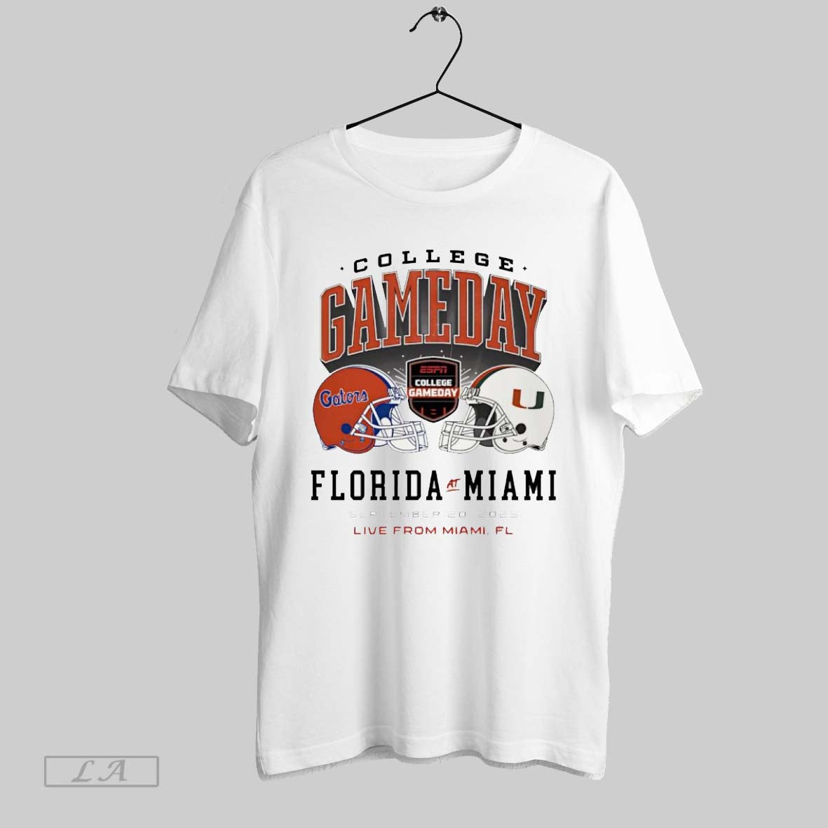 Original College Gameday Florida Gators And Miami Hurricanes