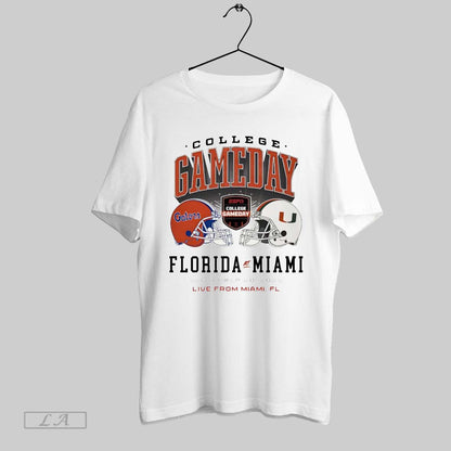 Original College Gameday Florida Gators And Miami Hurricanes