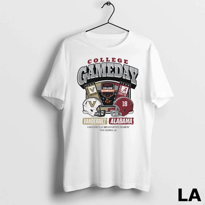 Original College Gameday Vanderbilt Commodores Vs Alabama Crimson