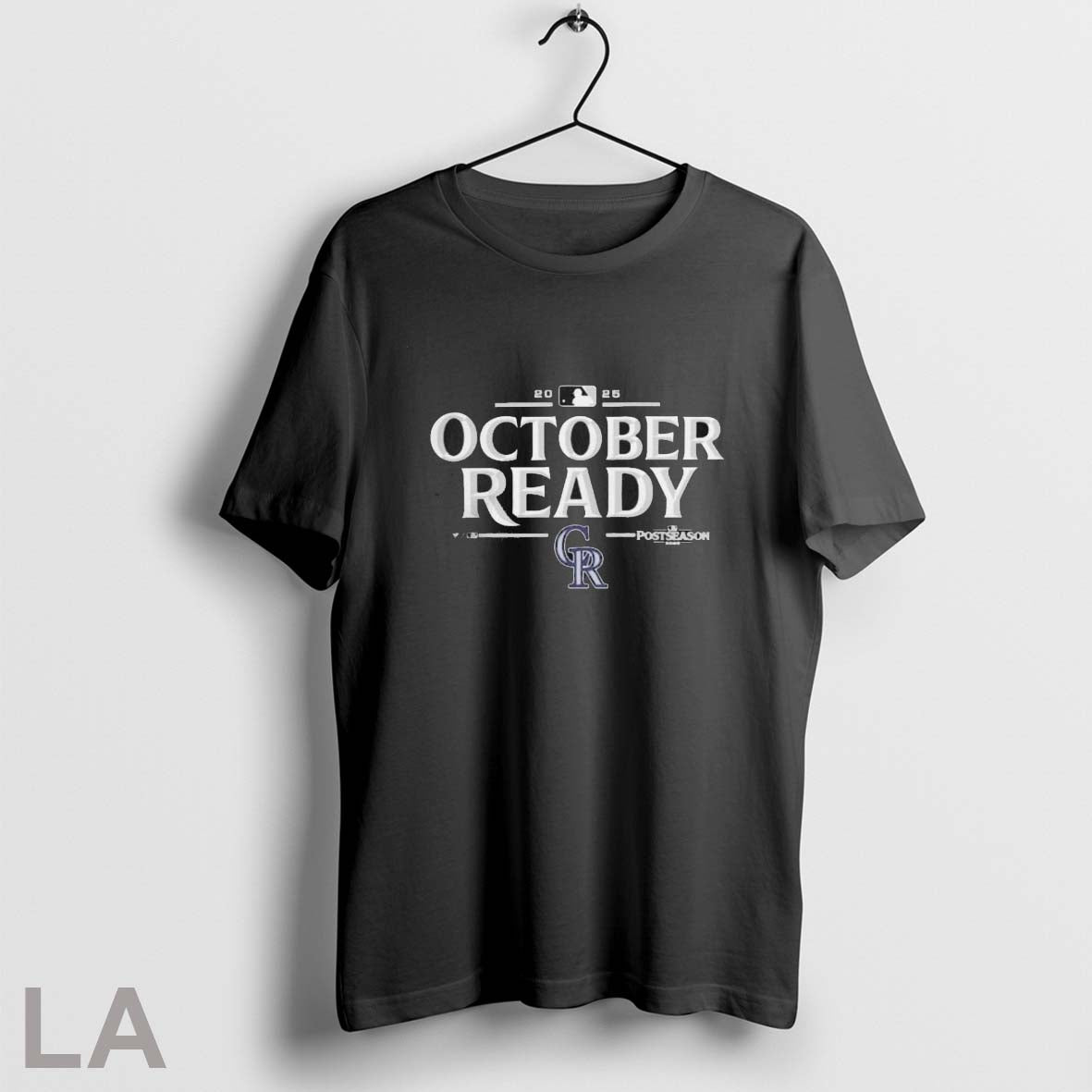 Original Colorado Rockies 2025 October Ready Mlb Postseason Shirt